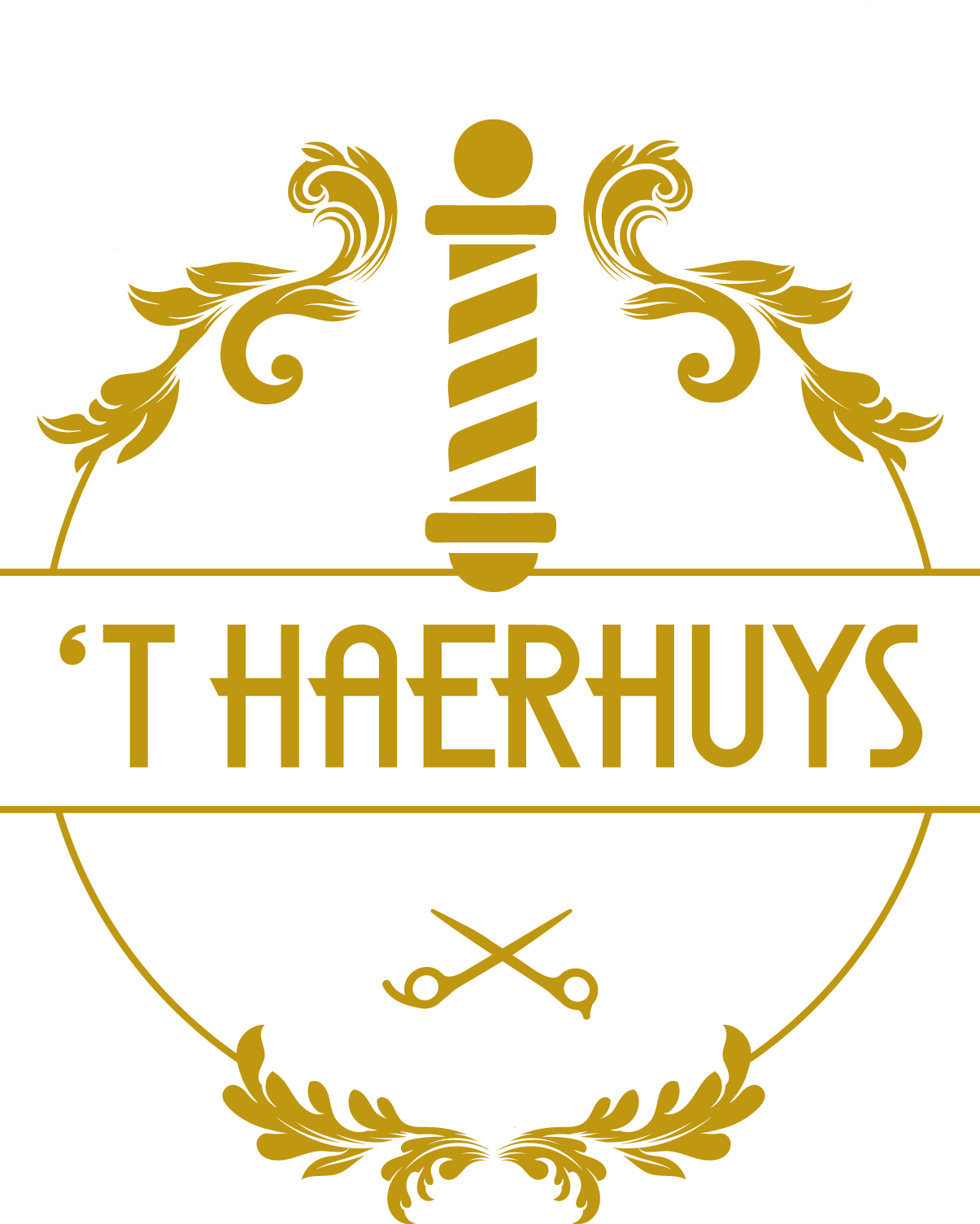 Logo 'T Haerhuys Kapper salon